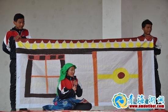 海南州第一民族高级中学举行藏文课本剧比赛